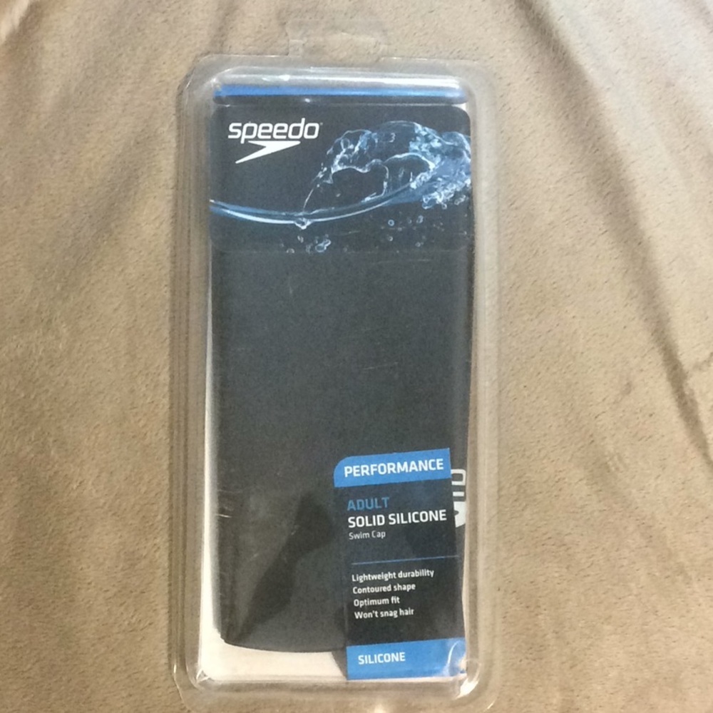 Speedo performance swim cap NWT